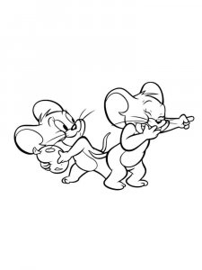 Tom and Jerry coloring page 47 - Free printable