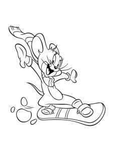 Tom and Jerry coloring page 48 - Free printable