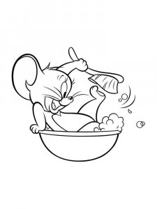 Tom and Jerry coloring page 49 - Free printable