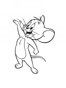 Tom and Jerry coloring page 52 - Free printable
