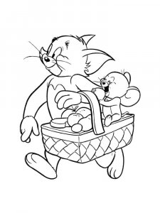 Tom and Jerry coloring page 57 - Free printable