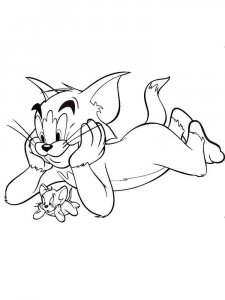Tom and Jerry coloring page 58 - Free printable