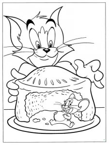 Tom and Jerry coloring page 8 - Free printable