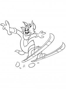 Tom and Jerry coloring page 74 - Free printable