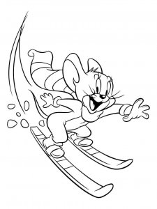 Tom and Jerry coloring page 75 - Free printable