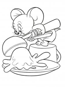 Tom and Jerry coloring page 65 - Free printable