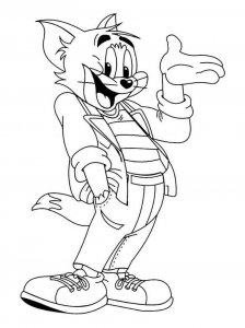 Tom and Jerry coloring page 83 - Free printable