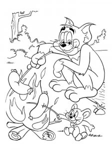 Tom and Jerry coloring page 84 - Free printable