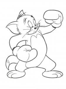 Tom and Jerry coloring page 66 - Free printable