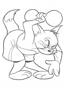 Tom and Jerry coloring page 69 - Free printable