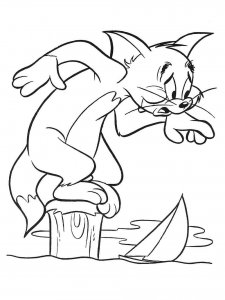 Tom and Jerry coloring page 71 - Free printable