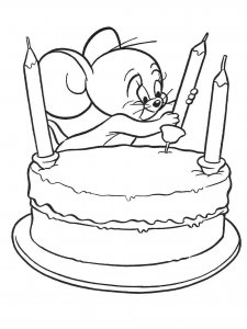 Tom and Jerry coloring page 72 - Free printable