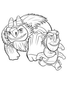 Trollhunters coloring page 1 - Free printable