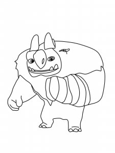 Trollhunters coloring page 10 - Free printable