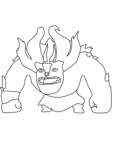 Trollhunters coloring page 11 - Free printable