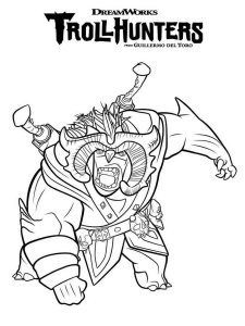 Trollhunters coloring page 3 - Free printable