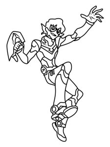 Voltron: Legendary Defender coloring page 6 - Free printable