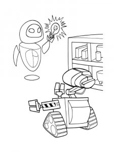 WALL-E coloring page 12 - Free printable