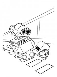 WALL-E coloring page 5 - Free printable