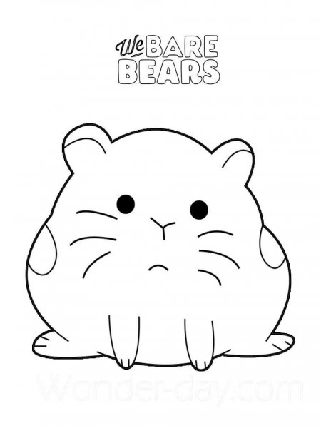 We Bare Bears Coloring Pages