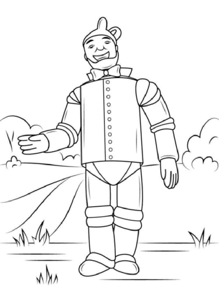 Wizard Oz Coloring Pages Download Print 8