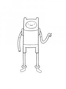 Adventure Time coloring page 41 - Free printable