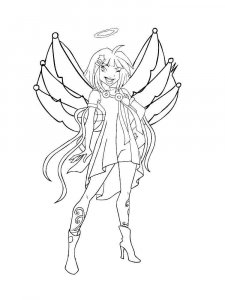 Angels Friends coloring page 37 - Free printable