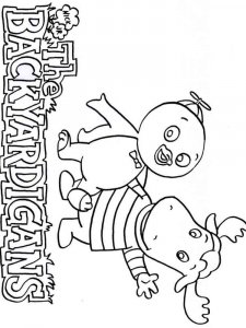 Backyardigans coloring page 11 - Free printable