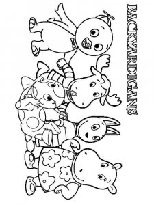Backyardigans coloring page 23 - Free printable