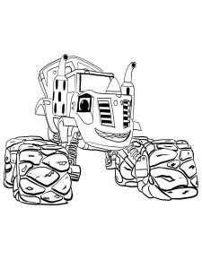 Blaze and the Monster Machines coloring page 66 - Free printable