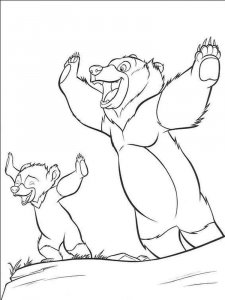 Brother Bear coloring page 14 - Free printable