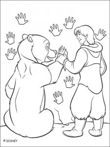 Brother Bear coloring page 23 - Free printable