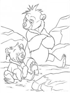 Brother Bear coloring page 3 - Free printable