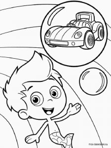 Bubble Guppies coloring page 11 - Free printable