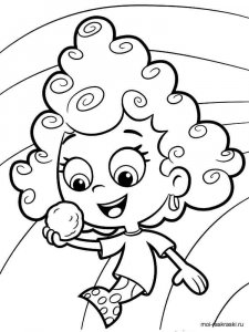 Bubble Guppies coloring page 14 - Free printable
