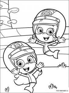 Bubble Guppies coloring page 9 - Free printable