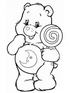 Care Bears coloring page 12 - Free printable