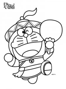 Doraemon coloring page 8 - Free printable