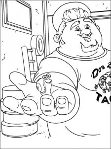 Dreamworks Turbo coloring page 13 - Free printable