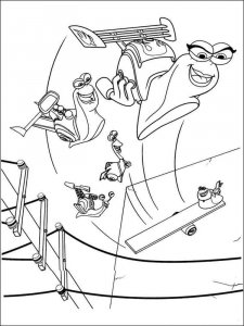 Dreamworks Turbo coloring page 14 - Free printable