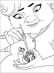 Dreamworks Turbo coloring page 17 - Free printable