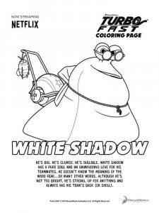 Dreamworks Turbo coloring page 23 - Free printable