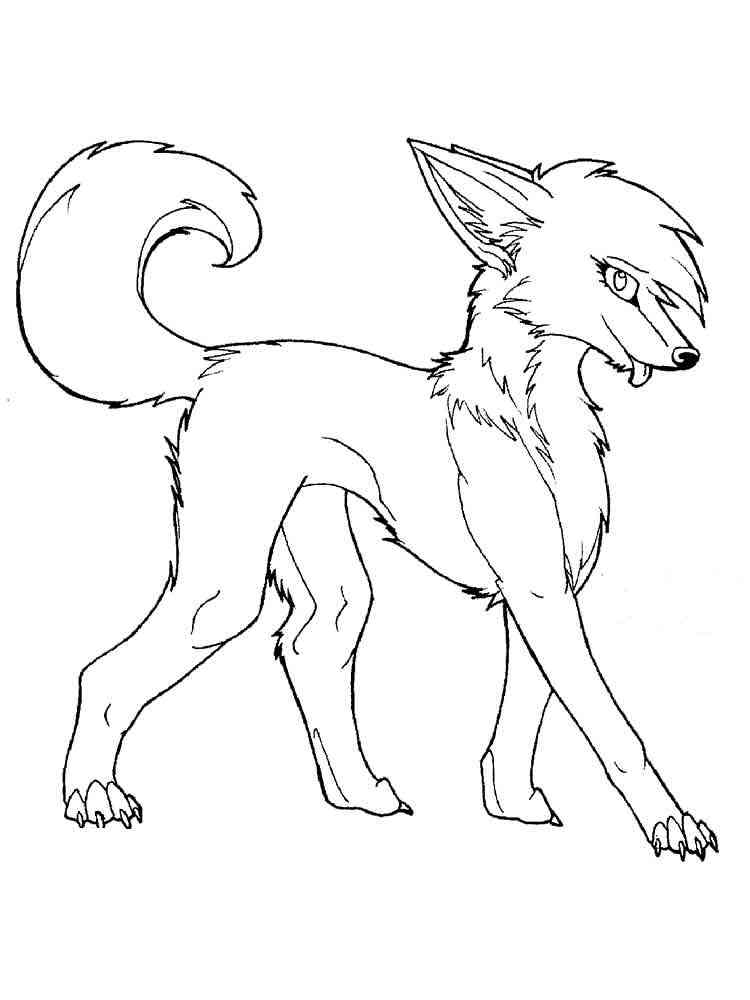Fox Hound Coloring Pages Free Printable 7 Dog
