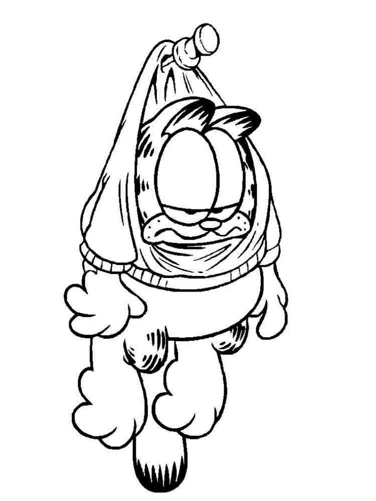 garfield i love you coloring pages - photo #30