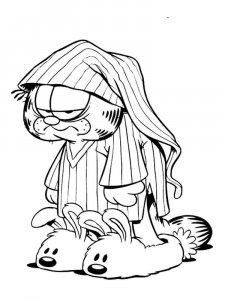 Garfield coloring page 45 - Free printable