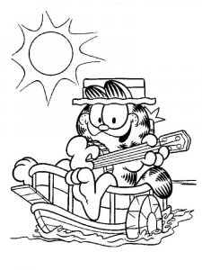 Garfield coloring page 58 - Free printable