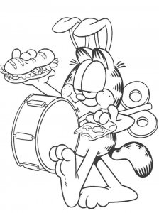 Garfield coloring page 62 - Free printable
