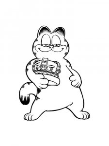 Garfield coloring page 65 - Free printable