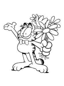 Garfield coloring page 66 - Free printable