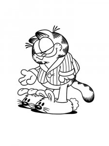 Garfield coloring page 67 - Free printable